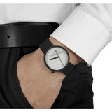Projects Watches Diagram 17 White Watch | Black Silicone 7217W-BS