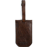 Moore & Giles Luggage Tag | Titan Milled Brown
