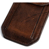 Moore & Giles Luggage Tag | Titan Milled Brown