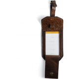 Moore & Giles Luggage Tag | Titan Milled Brown