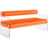 Mojow Model MW 04 Bench with Clear Tempered Glass