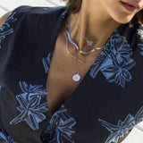 Awe Inspired Herringbone Chain Necklace