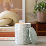 L'or de Seraphine Lori Weitzner Kiku Ceramic Jar Candle