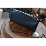 Kiko Leather Stationary Organizer | Black 213