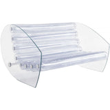 Mojow Model MW 05 Sofa with Clear Tempered Glass