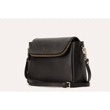 Kiko Leather Fold Over Crossbody Bag