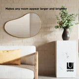 Umbra Hubba Pebble Mirror 24x36