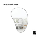 Umbra Hubba Pebble Mirror 24x36