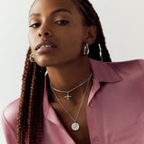 Awe Inspired Hummingbird Charm Necklace | Standard Cable Chain