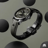 Maurice Lacroix PONTOS Day Date 41mm | Black DLC Stainless Steel Case