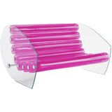 Mojow Model MW 05 Sofa with Clear Tempered Glass