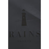 Rains Waterproof Transparent Shopper Bag | Foggy Black