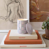 L'or de Seraphine Lori Weitzner Diam Ceramic Jar Candle