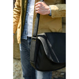 Moore & Giles Reclaimed Messenger | Heirloom Black