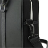 M.R.K.T. Martin Briefcase | Black Steel \ Elephant Grey 222510E