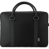 M.R.K.T. Martin Briefcase | Black Steel \ Elephant Grey 222510E