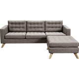 NyeKoncept Mina Sofa Set | Natural/Aluminium Gray 223375-A
