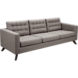 NyeKoncept Mina Sofa Set | Walnut/Aluminium Gray 223375-B