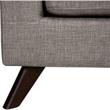 NyeKoncept Mina Sofa Set | Walnut/Aluminium Gray 223375-B