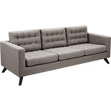 NyeKoncept Mina Sofa Set | Black/Aluminium Gray 223375-C