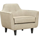 NyeKoncept Agna Armchair | Black/Light Sand 223384-C