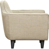 NyeKoncept Agna Armchair | Black/Light Sand 223384-C