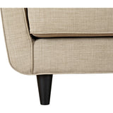 NyeKoncept Agna Armchair | Black/Light Sand 223384-C