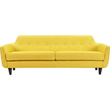 NyeKoncept Agna Sofa | Black/Papaya Yellow 223387-C