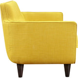 NyeKoncept Agna Sofa | Black/Papaya Yellow 223387-C