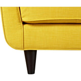 NyeKoncept Agna Sofa | Black/Papaya Yellow 223387-C