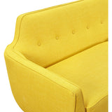NyeKoncept Agna Sofa | Black/Papaya Yellow 223387-C