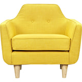 NyeKoncept Agna Armchair | Natural/Papaya Yellow 223388-A