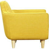 NyeKoncept Agna Armchair | Natural/Papaya Yellow 223388-A