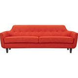 NyeKoncept Agna Sofa | Black/Retro Orange 223389-C