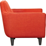 NyeKoncept Agna Armchair | Black/Retro Orange 223390-C