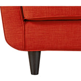 NyeKoncept Agna Armchair | Black/Retro Orange 223390-C