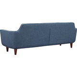 NyeKoncept Agna Sofa | Walnut/Stone Blue 223391-B