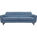 NyeKoncept Agna Sofa | Black/Stone Blue 223391-C