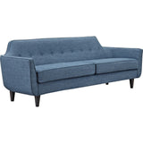 NyeKoncept Agna Sofa | Black/Stone Blue 223391-C