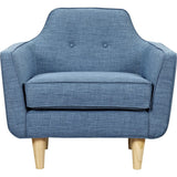 NyeKoncept Agna Armchair | Natural/Stone Blue 223392-A