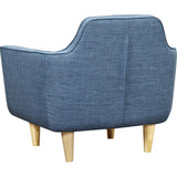 NyeKoncept Agna Armchair | Natural/Stone Blue 223392-A