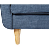 NyeKoncept Agna Armchair | Natural/Stone Blue 223392-A