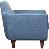 NyeKoncept Agna Armchair | Walnut/Stone Blue 223392-B