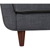 NyeKoncept Agna Sofa | Walnut/Charcoal Gray 223393-B