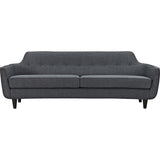 NyeKoncept Agna Sofa | Black/Charcoal Gray 223393-C