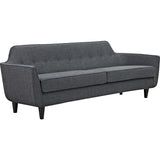 NyeKoncept Agna Sofa | Black/Charcoal Gray 223393-C