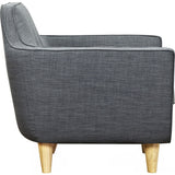 NyeKoncept Agna Armchair | Natural/Charcoal Gray 223394-A