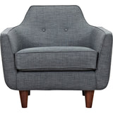 NyeKoncept Agna Armchair | Walnut/Charcoal Gray 223394-B