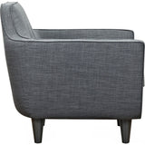 NyeKoncept Agna Armchair | Black/Charcoal Gray 223394-C