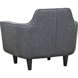 NyeKoncept Agna Armchair | Black/Charcoal Gray 223394-C